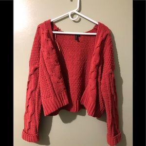 knit cardigan